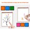 20 Colors Washable Finger Craft Ink Pad for Kids Stamping, 1.57X1.57''